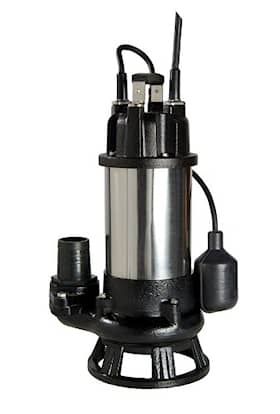 Spildevandspumpe DSK10A med svømmer 230 volt Knivpumpe til toiletvand