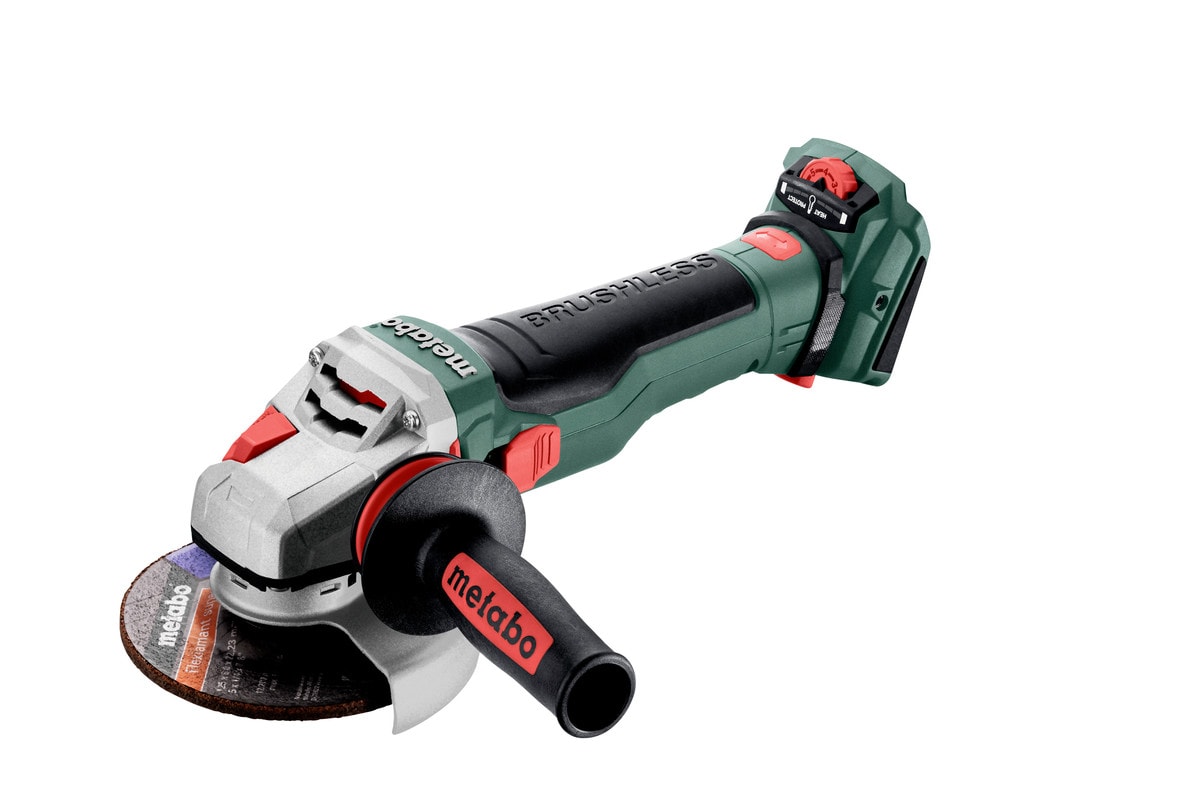 Metabo vinkelsliber WVB 18 LTX BL 15-125 Quick uden batteri og lader