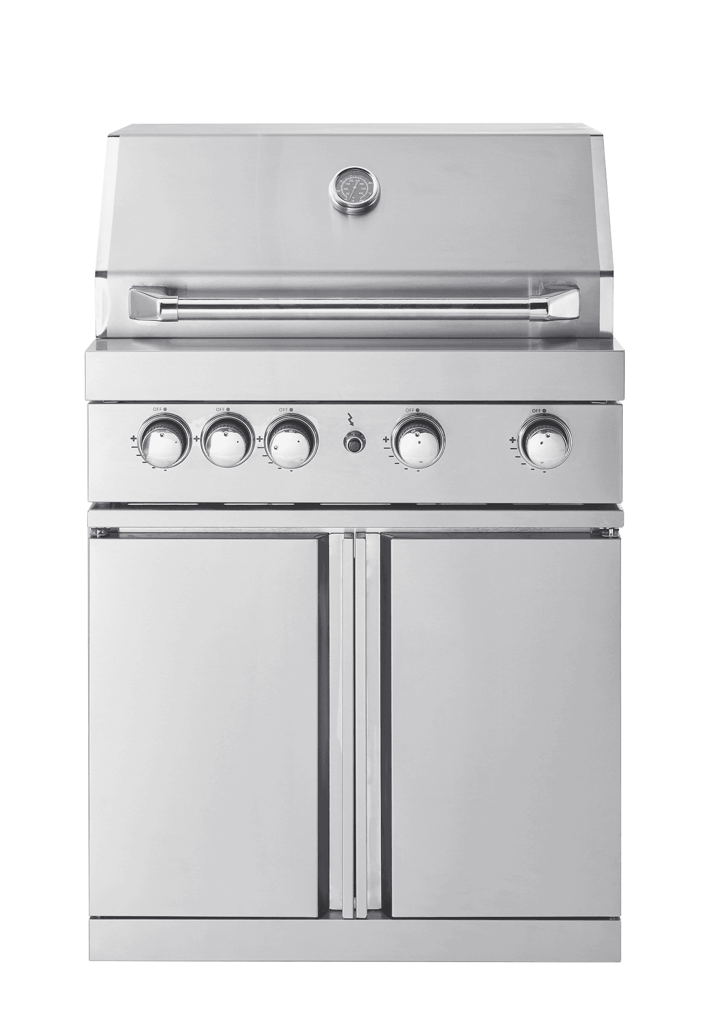 Myoutdoorkitchen Stainless Collection fritstående gasgrill 4 brændere/infravarme