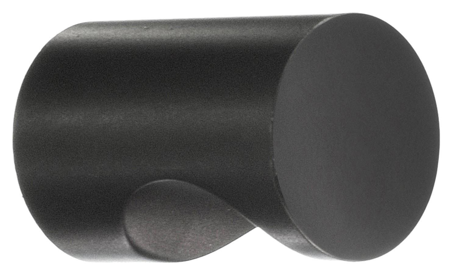 Beslagsboden møbelknop i sort Ø18 mm