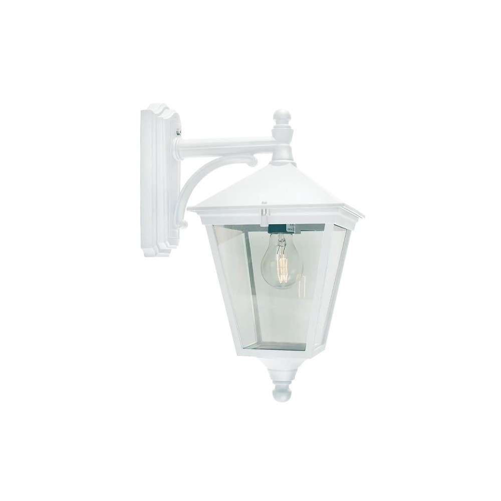 Norlys London væglampe down hvid E27 IP54