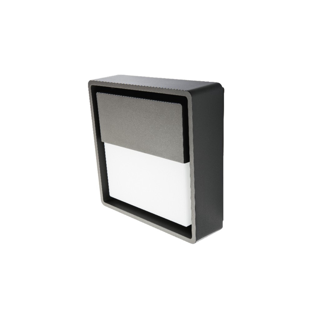SG Frame Square Wall LED væglampe i grafit 6W 3000K IP66