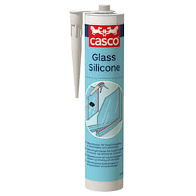 Casco Glass Silicone fugelim til glaskonstruktioner 300 ml