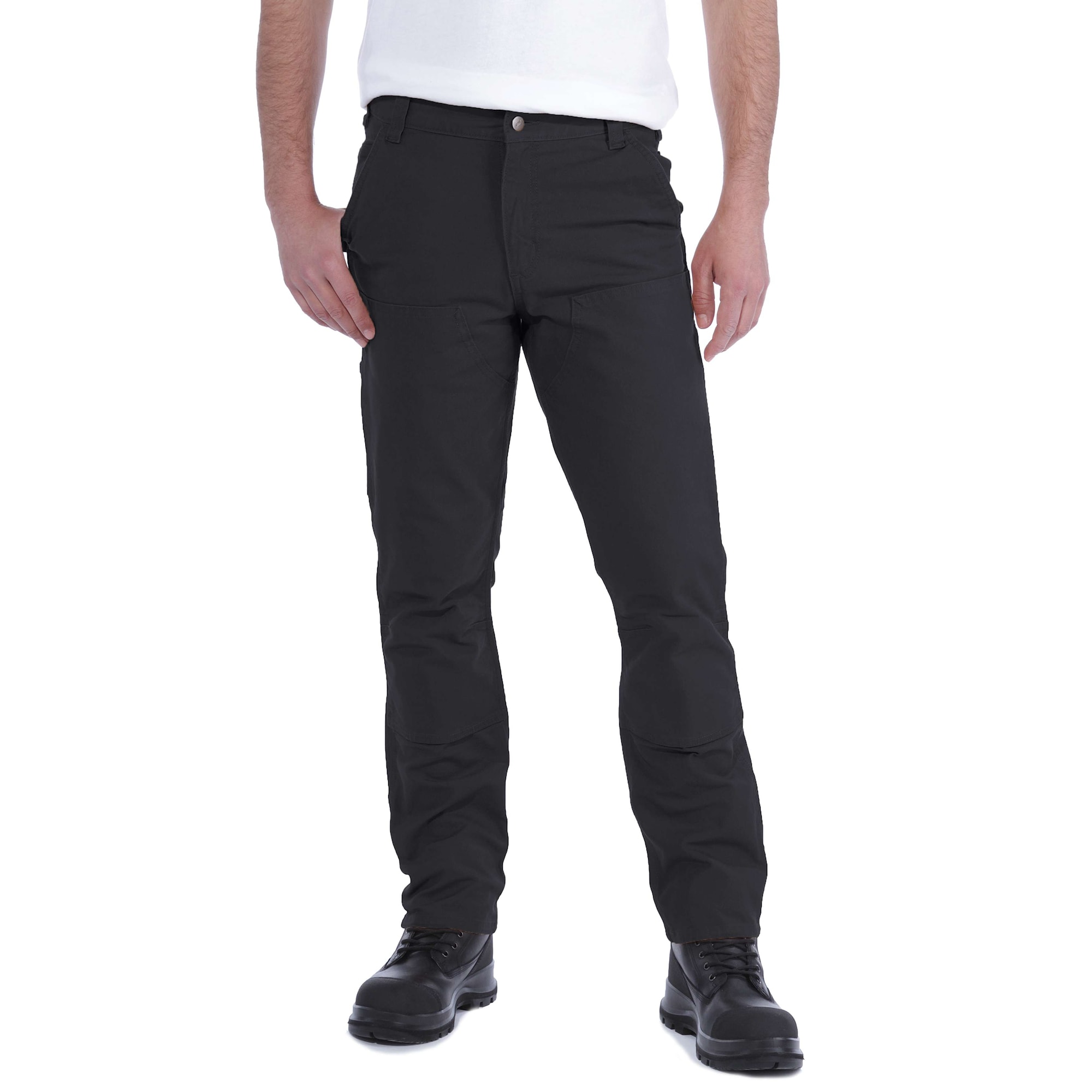 Carhartt Stretch Duck Double Front Pants Men Black W42/L32