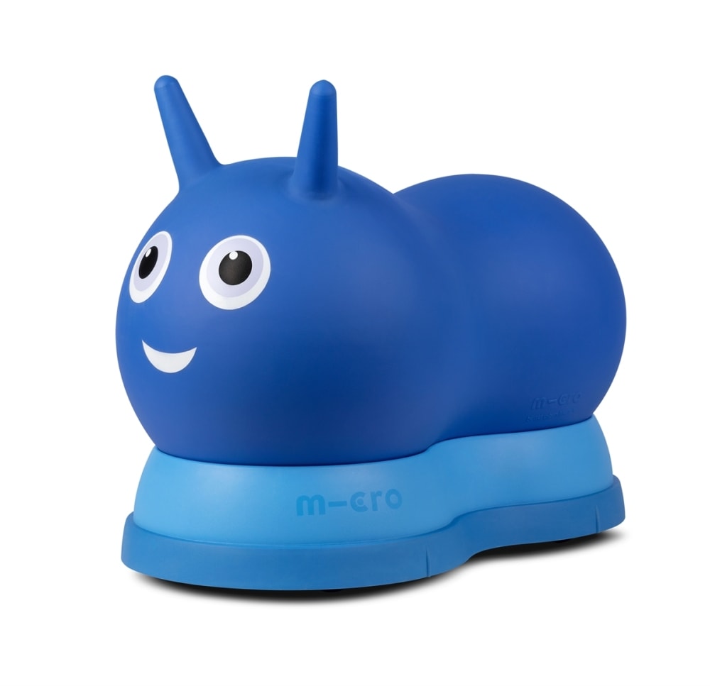 Micro Air Hopper gåbil / hoppedyr i blå