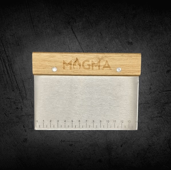 Magma dejcutter i rustfri med træskaft