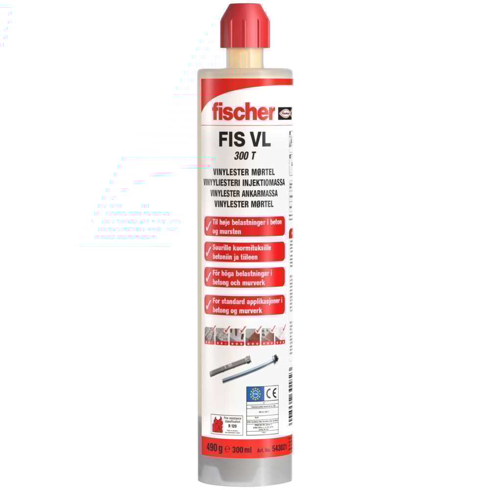 Fischer FIS VL 300 T injektionsmørtel