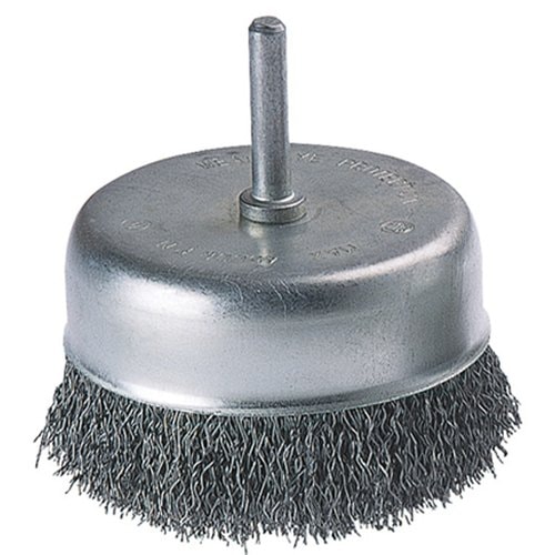 Wolfcraft kopbørste stål svær 80 mm