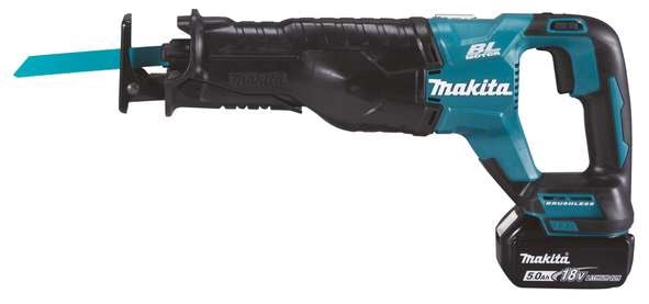 Makita DJR187RTE bajonetsav 18V 5,0 Ah