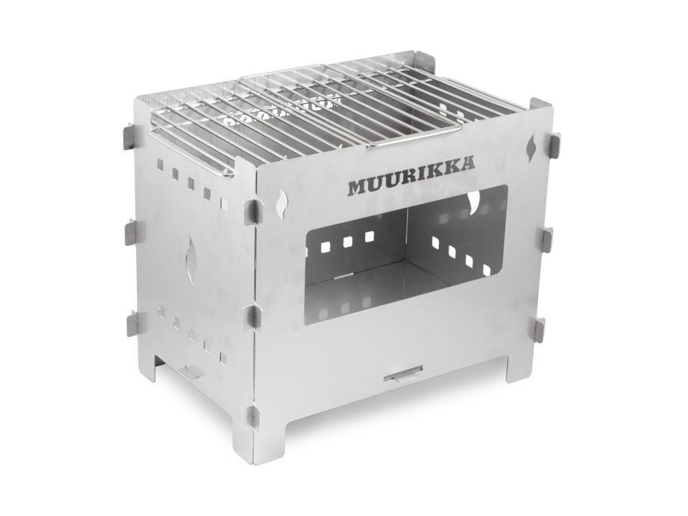 Muurikka vildmarkskøkken/picnicgrill, sammenklappelig