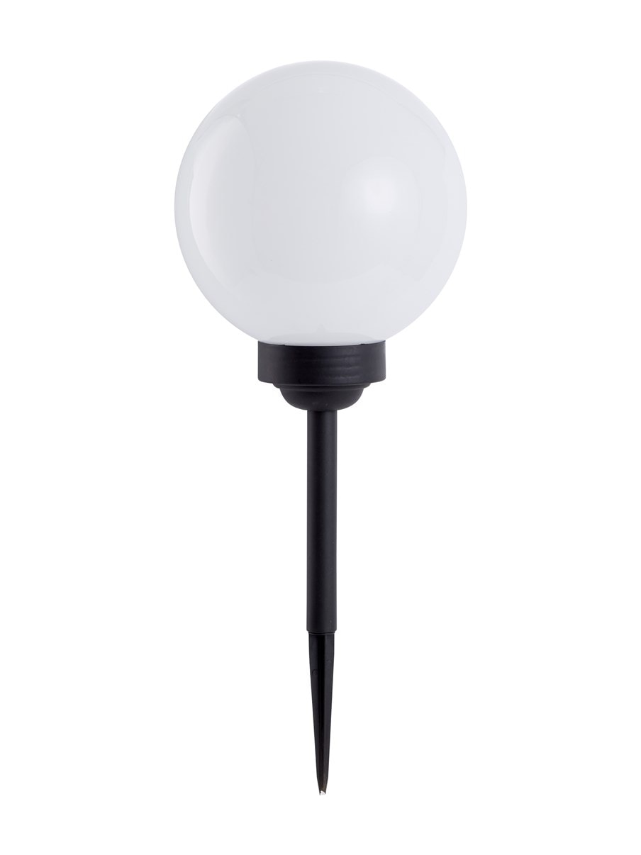 Outfit Build It Up solar lampe hvid/sort Ø20 cm