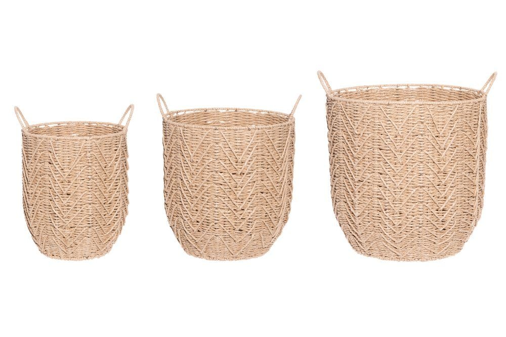 4Living kurvesæt i papirflet rund 3 stk.