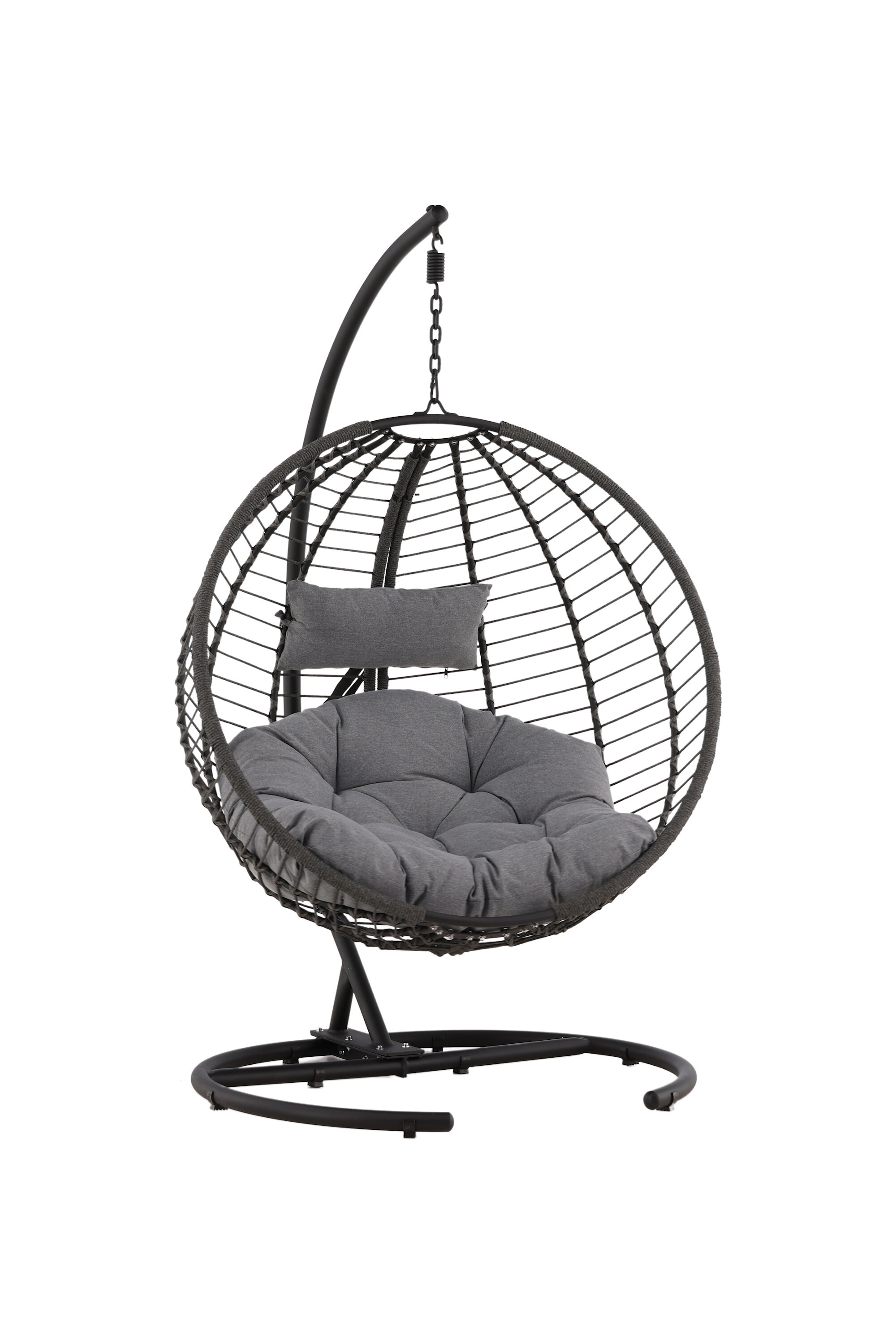 Venture Design Bacolod hængestol i sort/grå