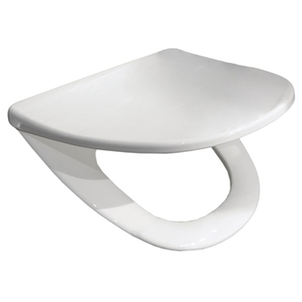 Ifö Sign børnetoiletsæde med låg. Hvid