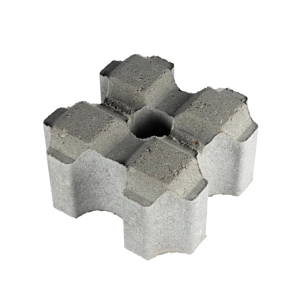IBF Hollændersten græsarmering 20 x 20 x 10 cm igrå