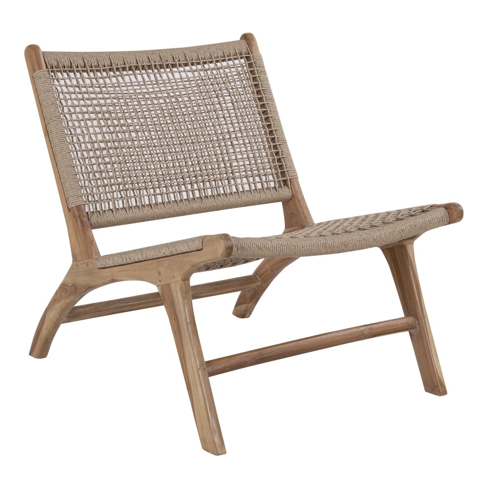 House Nordic Derby stol i teak/polyrattan
