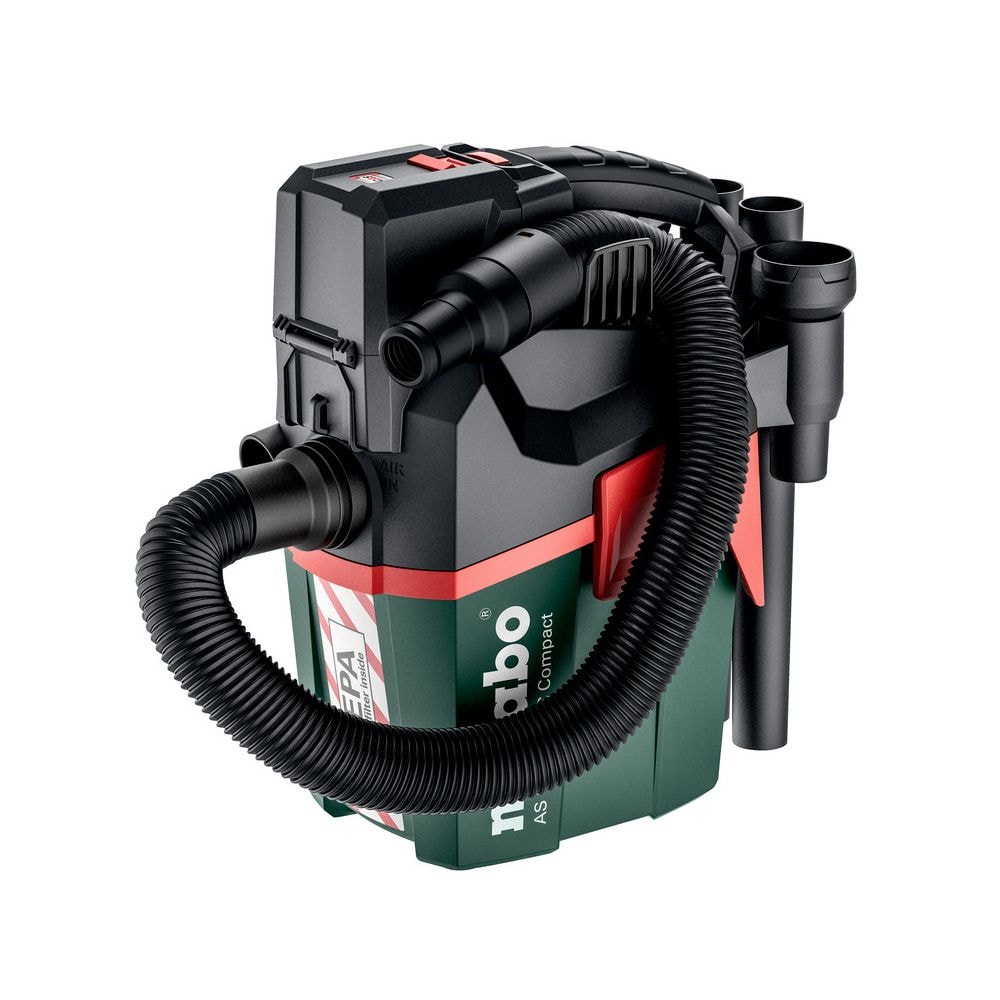 Metabo AS 18 HEPA PC Compact udsugning våd/tør 18V uden batteri og lader