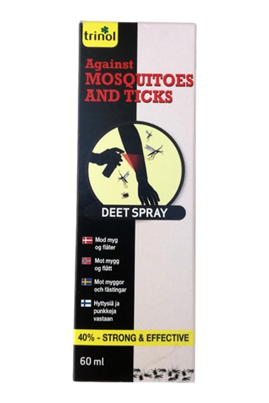 Trinol Aktiv myg/flåtspray 60 ml