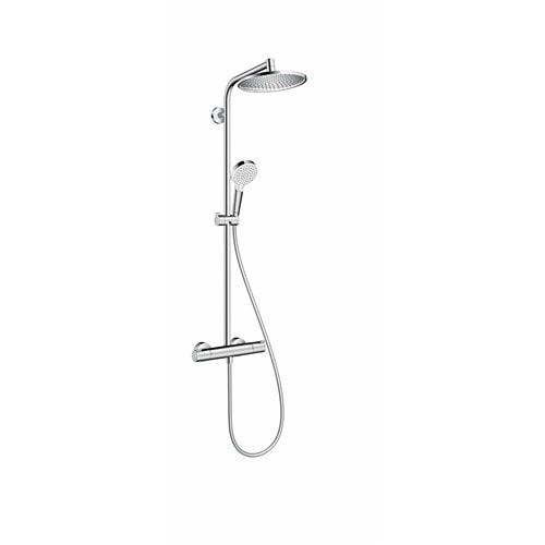 Hansgrohe Crometta S 240 1jet Showerpipe med termostat