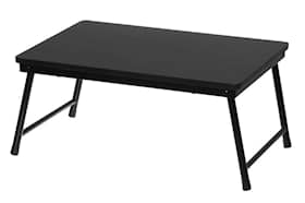 4Living bakkebord i sort, foldbar 50 x 35 cm
