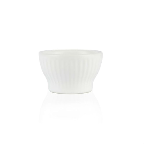 Aida Groovy æggebæger i hvid 4 stk i gaveæske