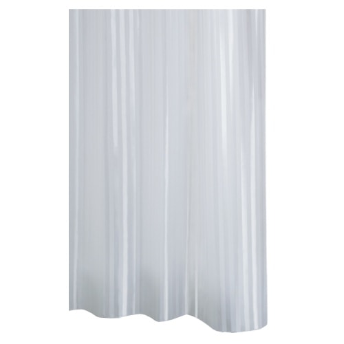 Ridder bruseforhæng i hvid satin 180 x 200 cm