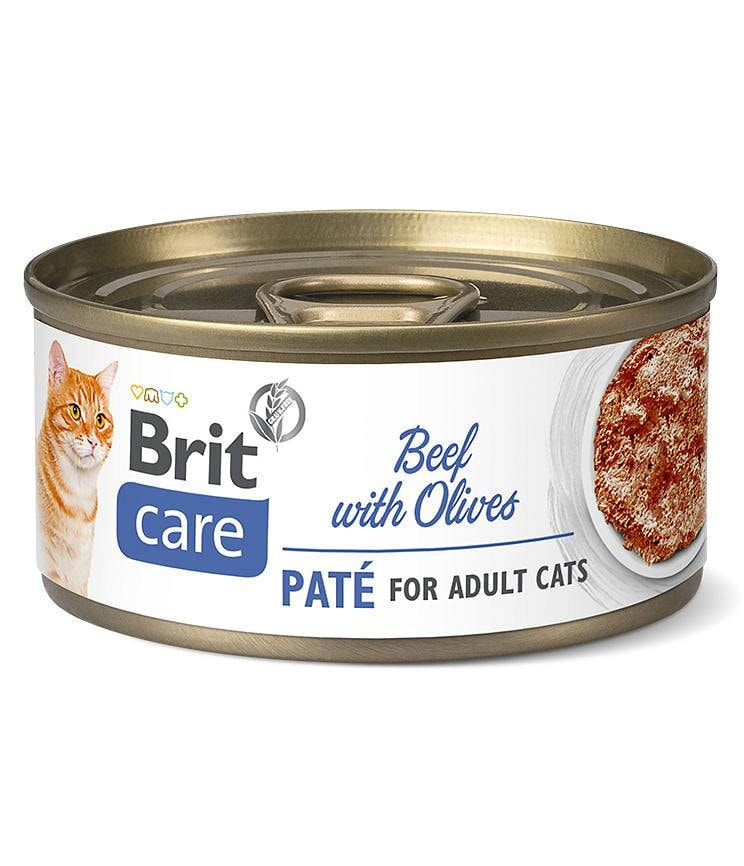 Brit Care Cat Beef Paté kattemad 70 g