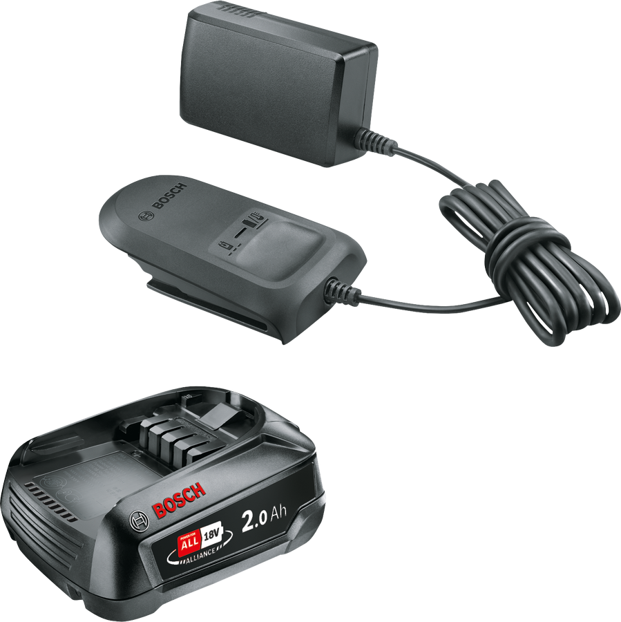 Bosch DIY Batterisæt 18V 2,0Ah M/Lader Al1820