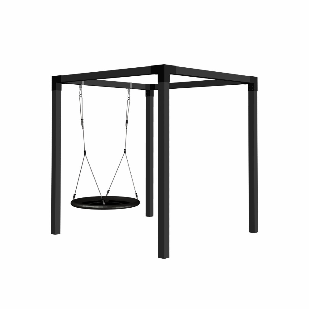 Plus Daylife gyngestativ model 1 i grundmalet sort