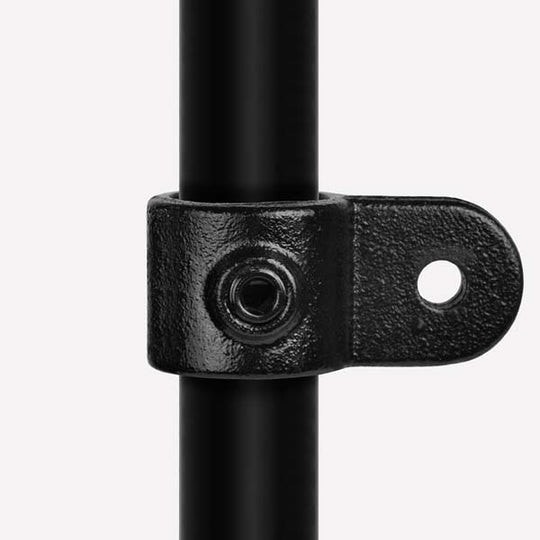 Clarrods Clamps CL173M hængselsled, han sort Ø33,7 mm