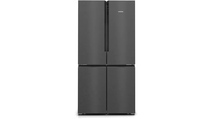 Siemens iQ500 Side by side amerikanerskab blacksteel 405L + 200L KF96NAXEA