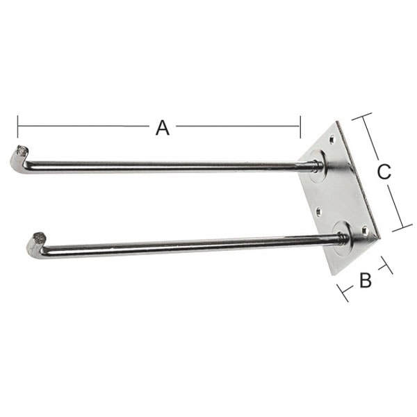 Habo Redskabsholder Elforzinket 192 mm