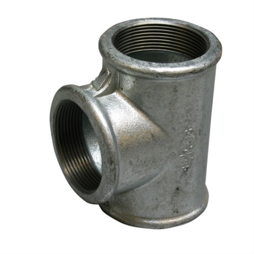 Tee-stykke 1/2" galvaniseret muffe