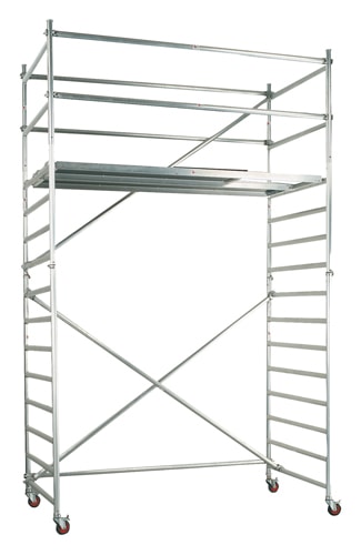 Jumbo rullestillads bred 135 x 305 cm 99305-4 arbejdsh 6,2 m ståh 4,2 m