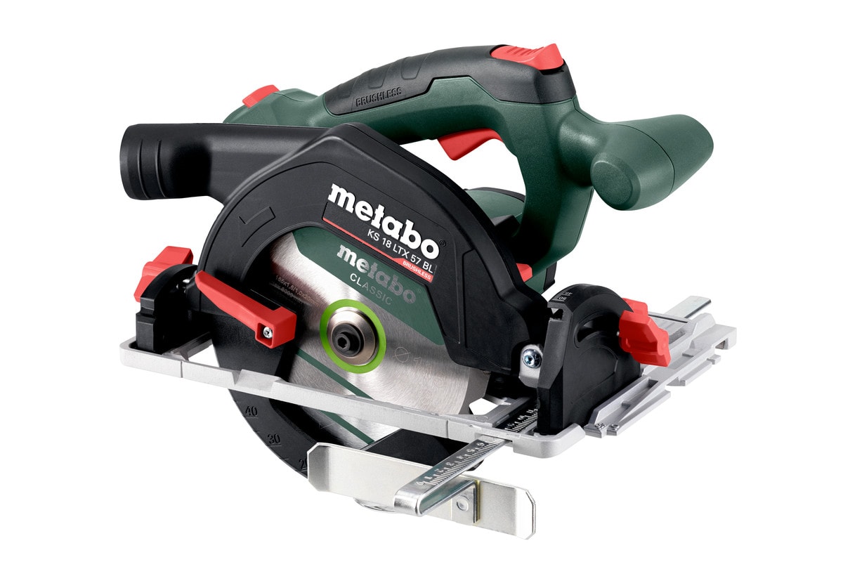 Metabo rundsav KS 18 LTX 57 BL uden batteri og lader