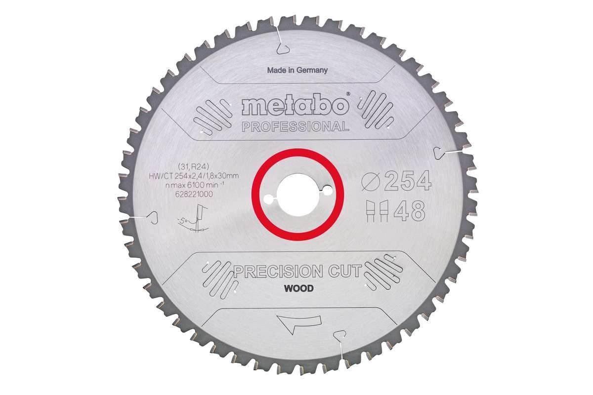 Savklinge 'precision cut wood - professional', 254x30, Z40 WZ 20°