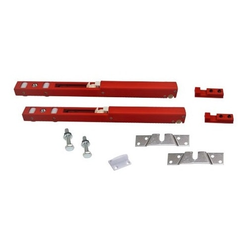 Svalk Lite skydedørsbeslagsæt dobbelt med soft close Maks. 100 kg