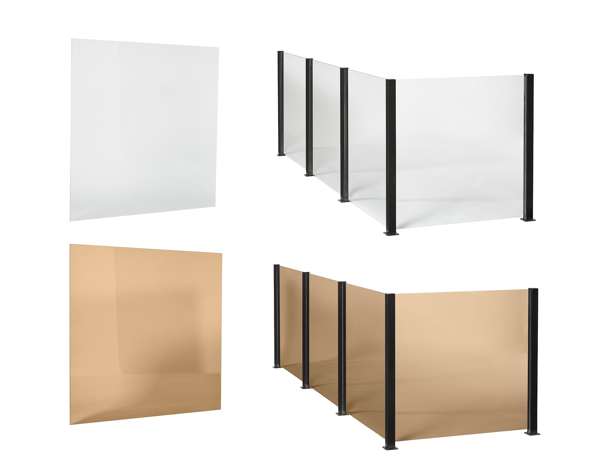 Superroof Smart Fence modul 6 mm