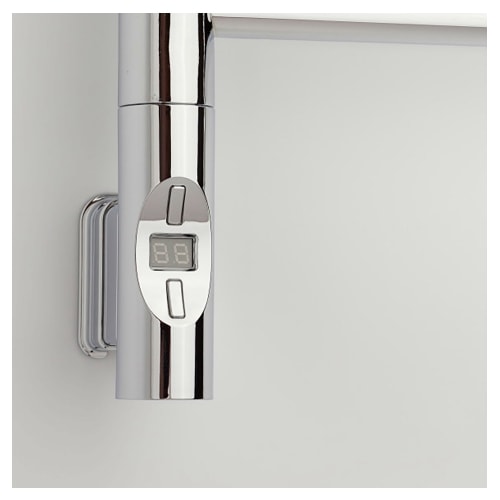 Kriss Nuvo Rund elvarmeelement i krom med boostfunktion 600 watt