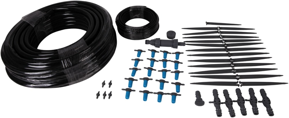 Ecodrop by Trolla Drip Irrigation drypvandingssæt 3 til højbede