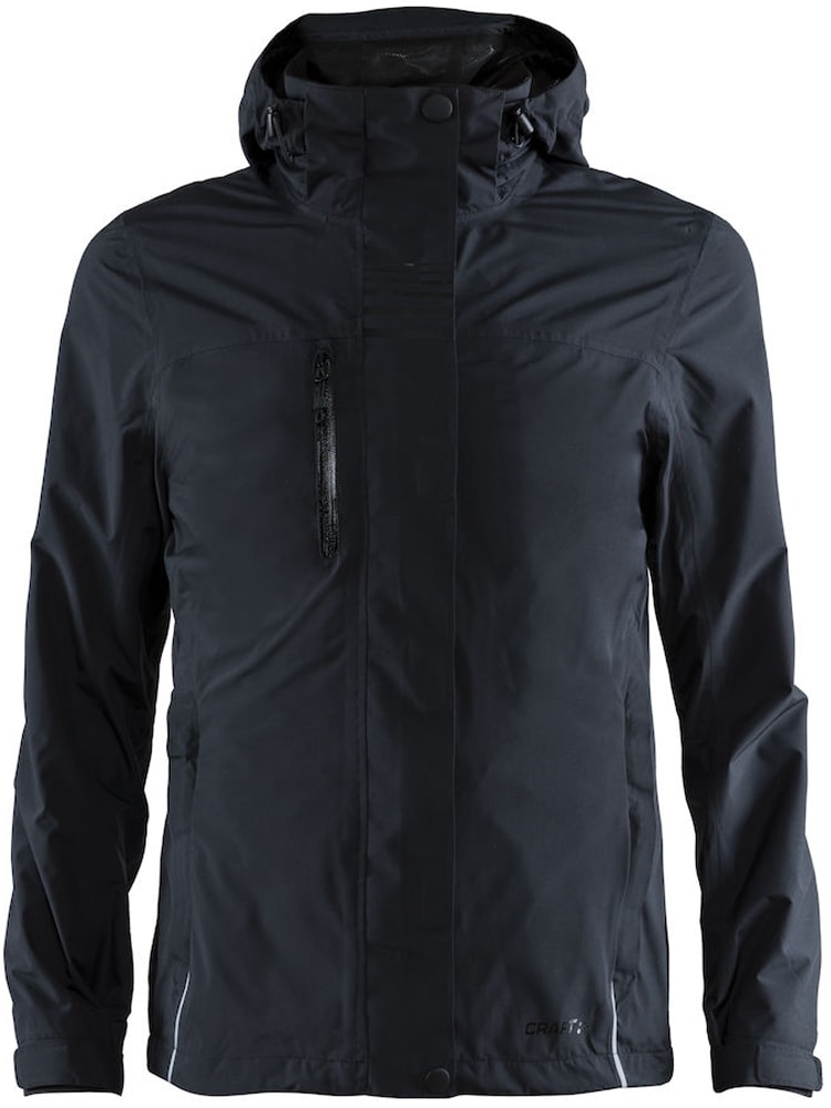 Craft Urban regnjakke sort til mænd