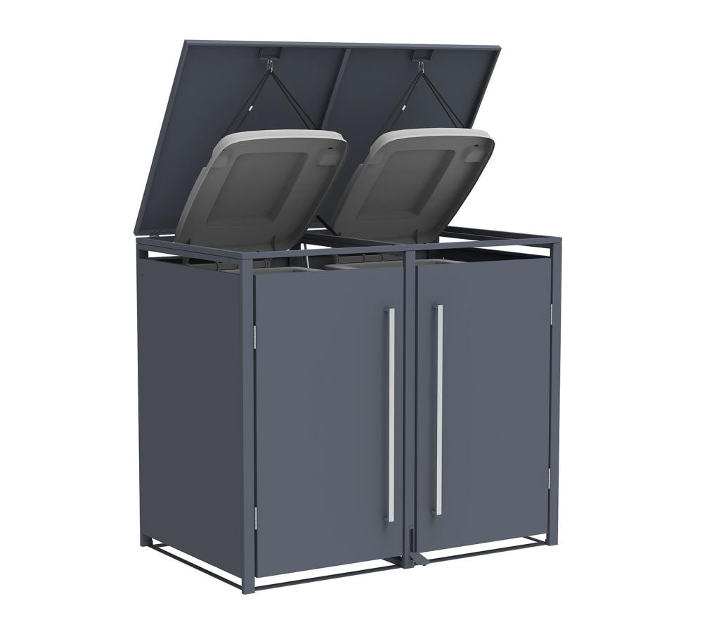 WMJGBF214LH-2_Westmann_Muelltonnenbox_mit_Fusspeda