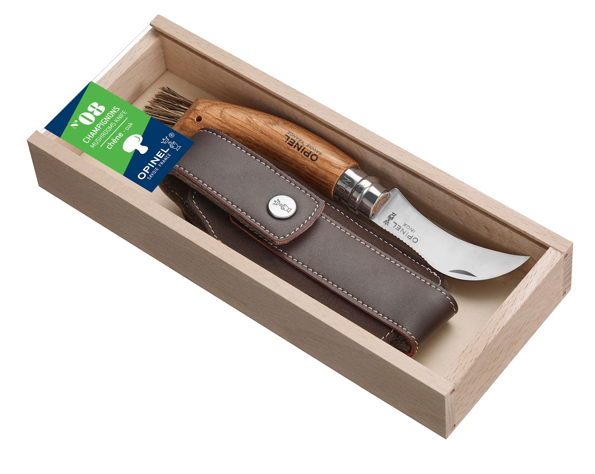 Opinel Svampekni nr. 8 Inkl. etui