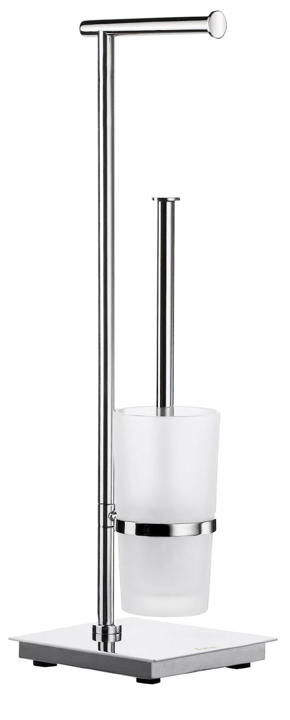 Smedbo Outline Lite toiletpapirholder/WC-børste rustfri