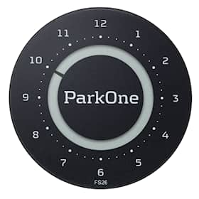 ParkOne 2 elektronisk p-skive carbon black