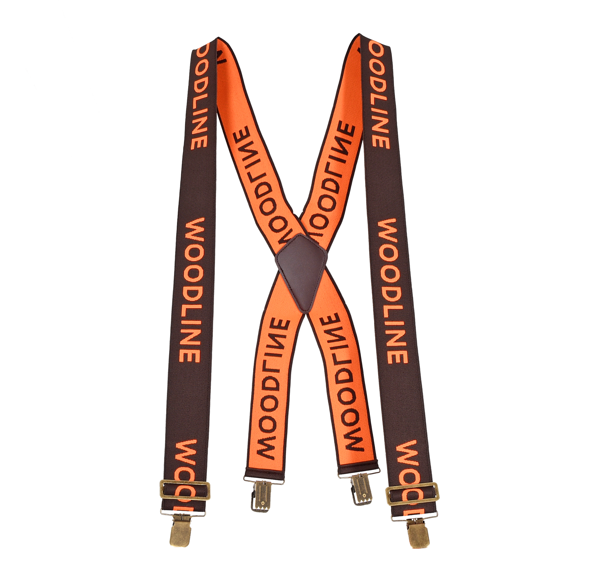 Woodline Seler Brun/Orange 50 mm Clips