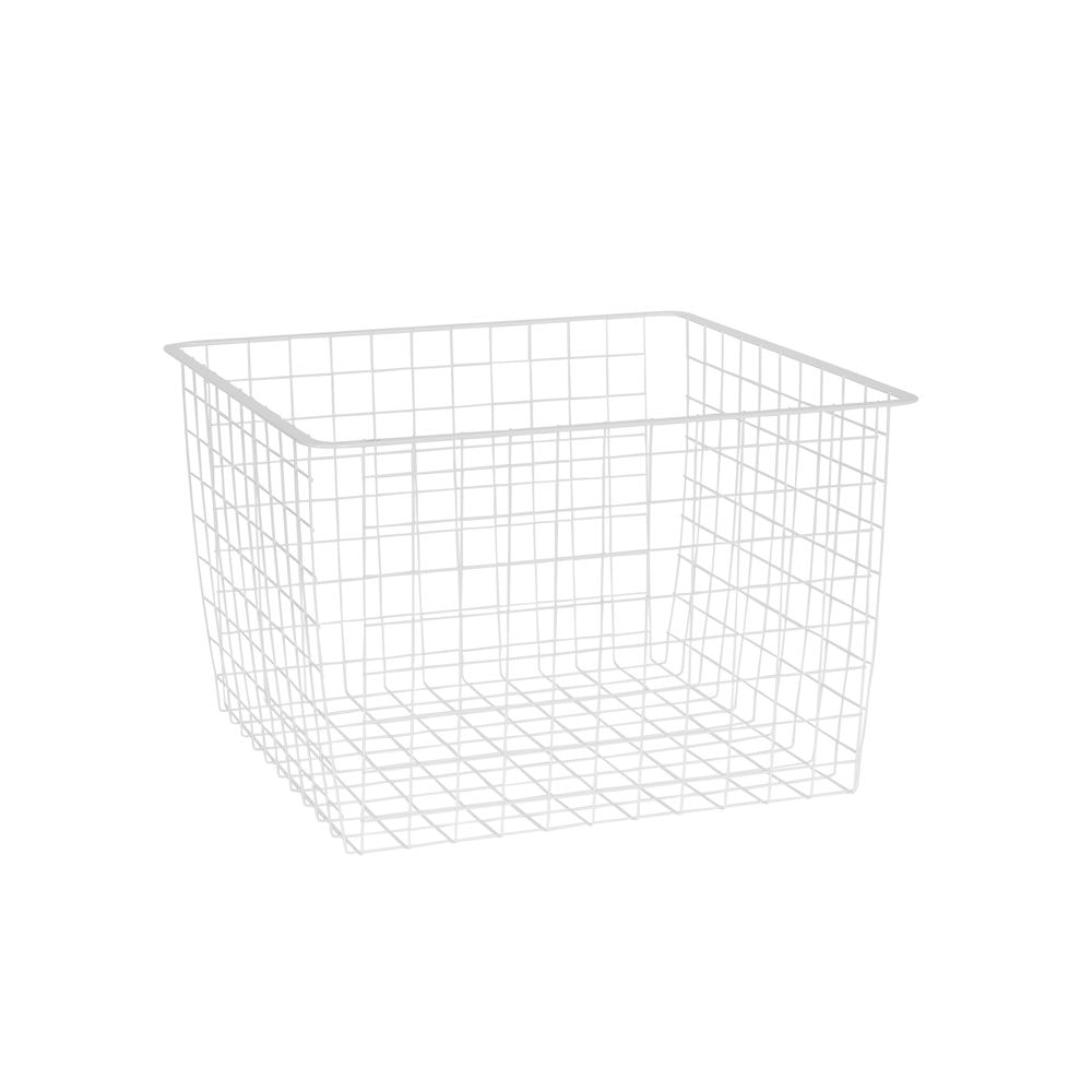 Elfa trådkurv for udtræksramme hvid B45 x D40 x H28 cm