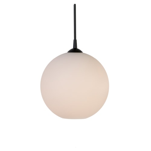 Belid Capo pendel i opalhvid glas Ø30 cm E27 dæmpbar