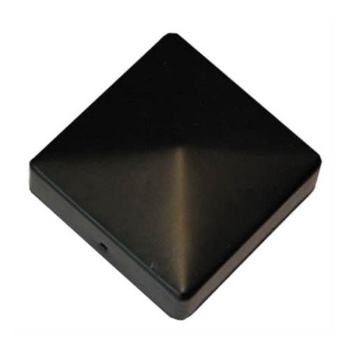 NSH stolpehat sort 91 x 91 mm