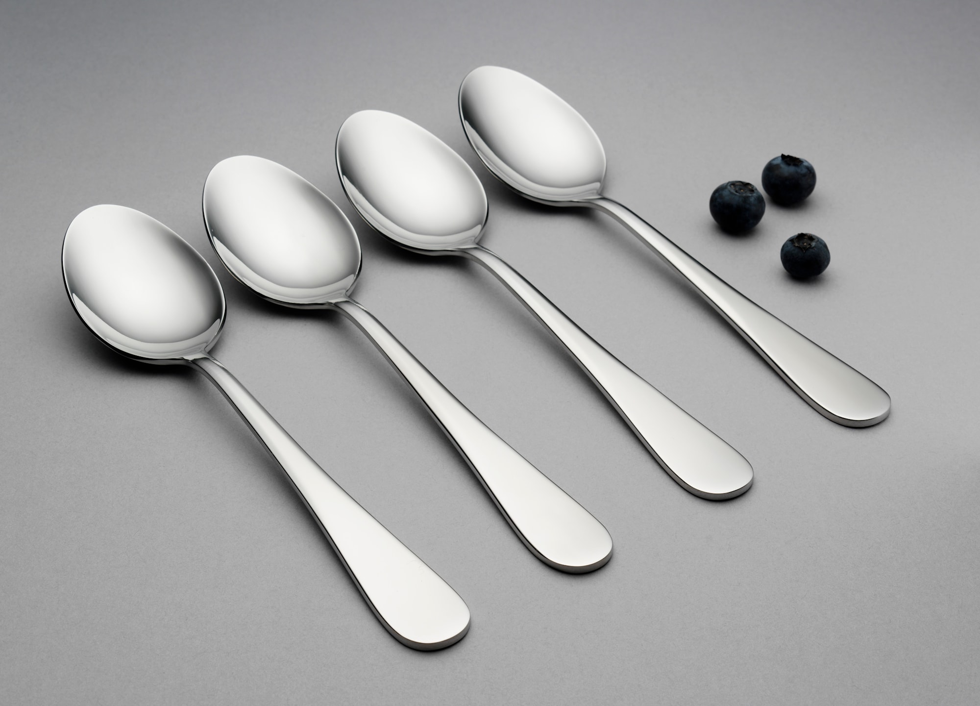 Aida Atelier spiseske i rustfrit stål, 4 stk.